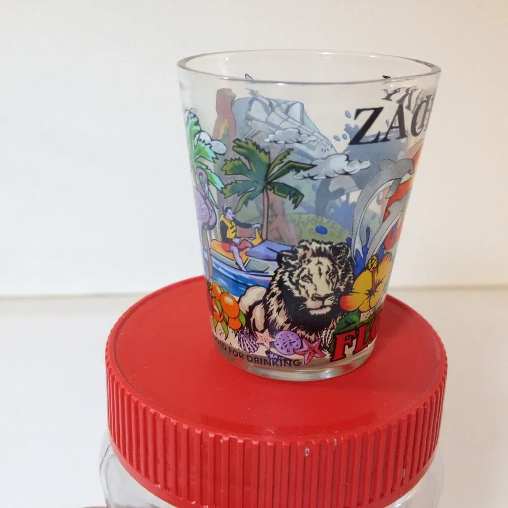 Vintage Zachary Florida Souvenir Shot Glass